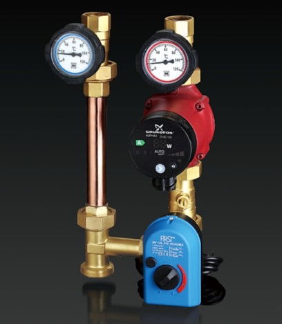 普尔纳森图与混水中心 冷热水系统工作原理详解