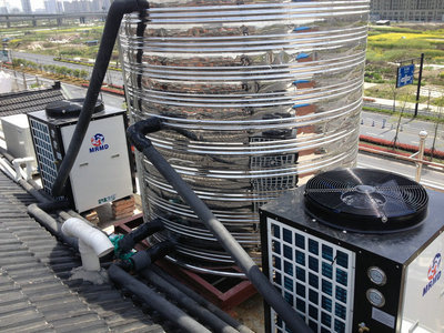 MRMD玛尔德牌空气源热泵系统与杭州德智电器工程的专业应用